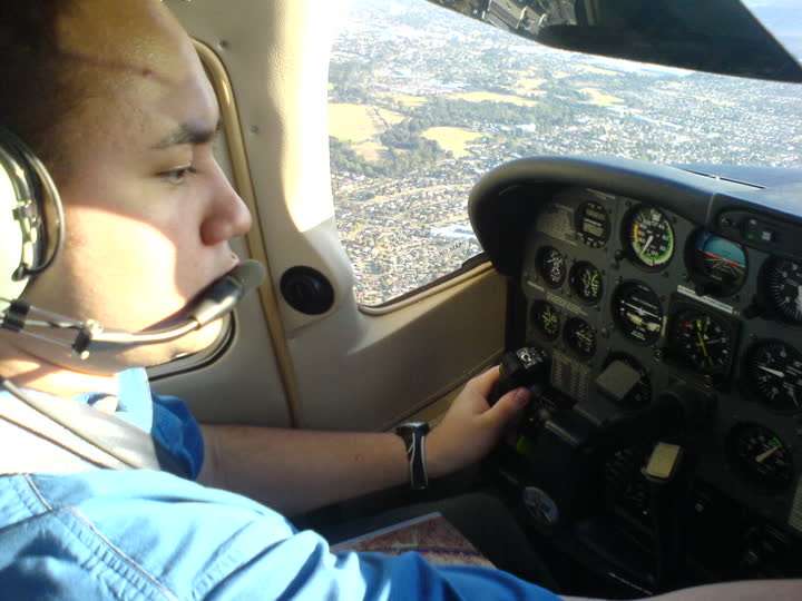 Matt with a Cessna T182T